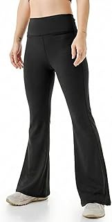 Boldfit Limitless Nyloflex Flare Pants for Woman Leggings for Women Full Length Stretchable Gym Pants for Women Workout Fl Price In India