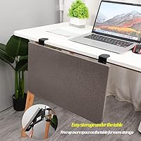 Vista 3 de Abrazadera extensora de escritorio para bricolaje Tablero extensor de escritorio de madera personalizado (tablero no incluido), abrazadera