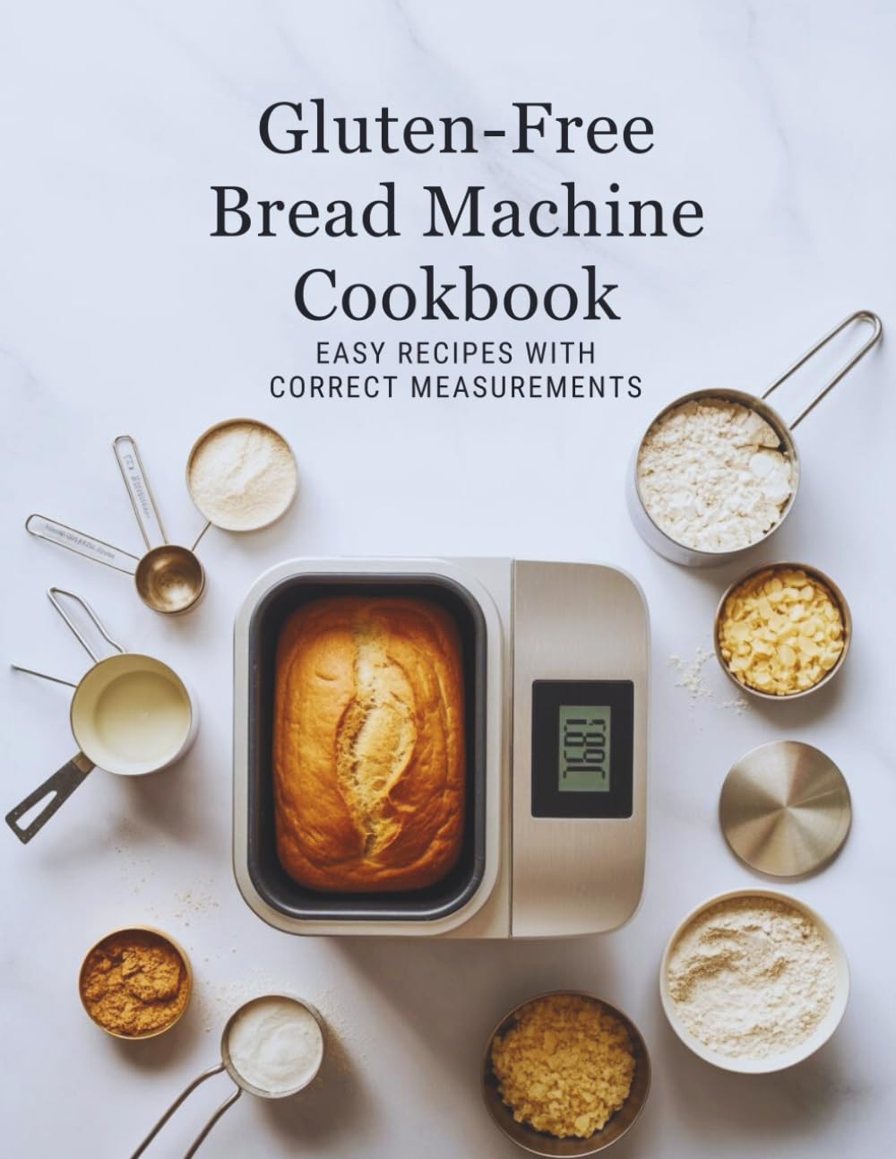 Gluten-Free Bread Machine Cookbook: Easy Recipes with Correct Measurements