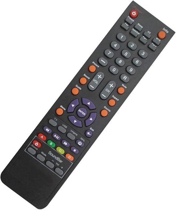 HCDZ Replacement Remote Control for Sceptre E246BDFHD