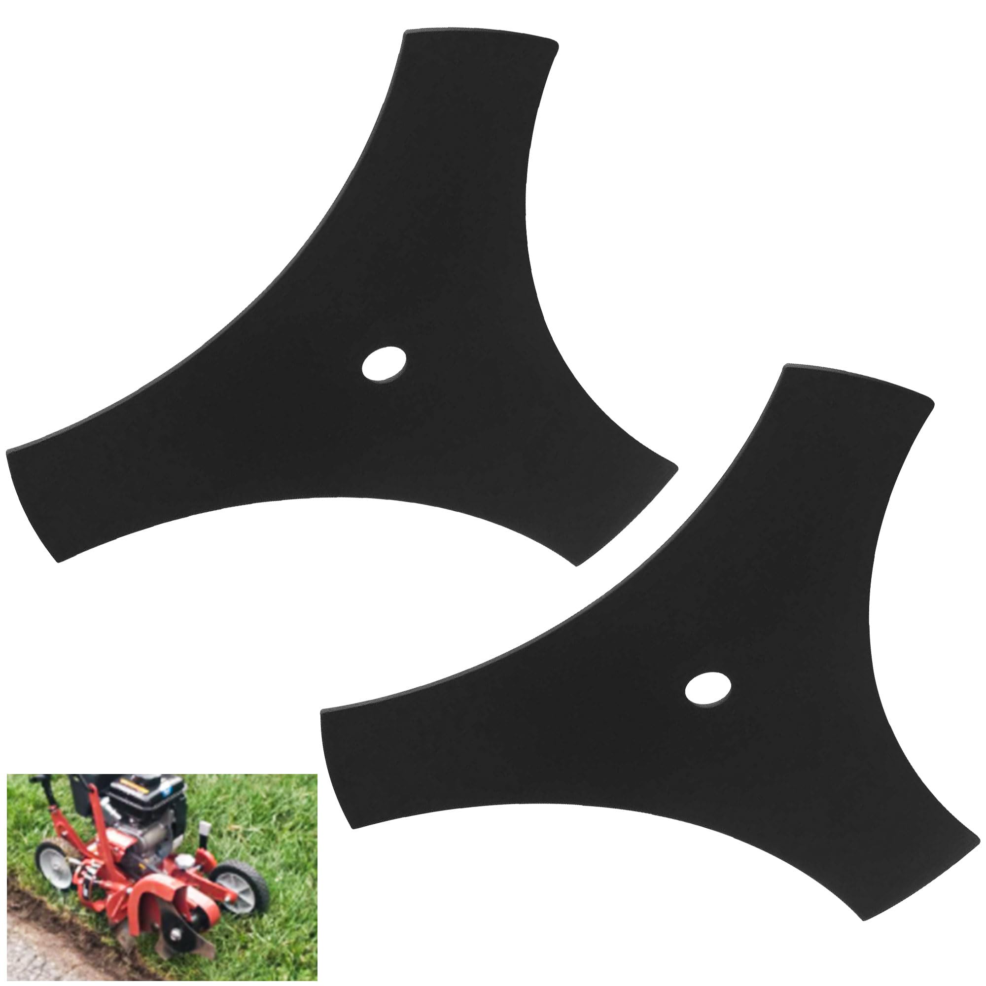 Lame de bordure à 3 pointes compatible Craftsman 22,9 cm en lot de 2