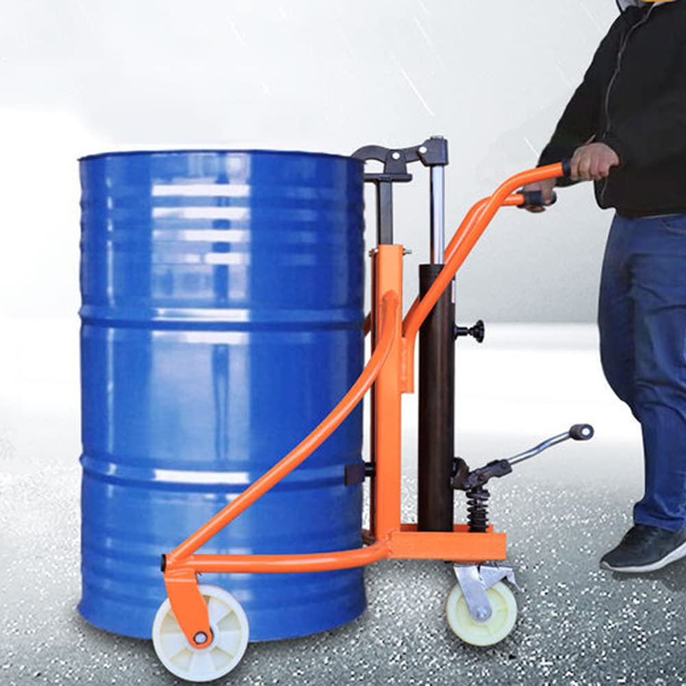Buy ZZYYZZ Drum Dolly Barrel Wheels Barrel Dolly, Hydraulic Mouthpiece