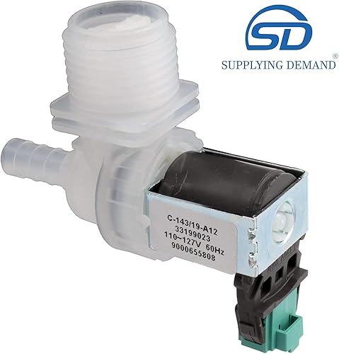 Miniatura 3 de Supplying Demand 00628334 10023852 Reemplazo de la válvula de entrada de agua caliente del lavavajillas