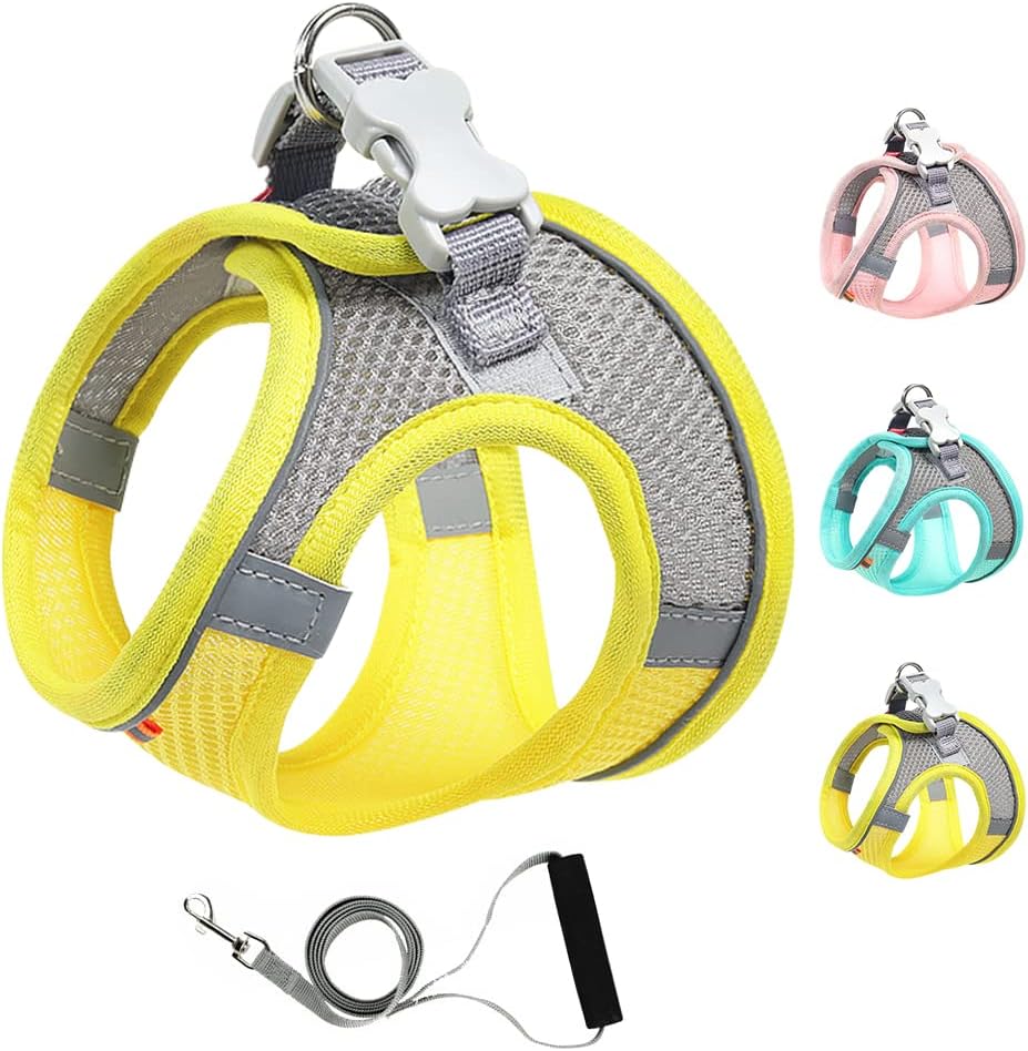Mitili Dog Harness with Leash Set, No Pull Dogs Vest Harnesses Stepin