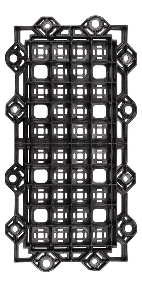 Yardfully GEOTERRA Utility Mats, Heavy Duty Construction Mats, Lawn Protection, Ground Protection for Heavy Equipment (4 Pack)