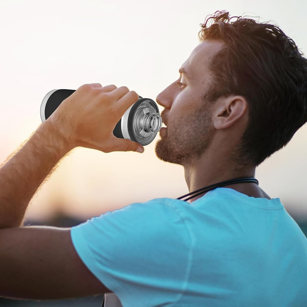 Replacement for YETI Lid Chug Cap Rambler Bottle, Screw Top Lid Replacement Fits for 18oz/ 26oz/ 36oz/ 64oz Cap Cover Water Bottle Parts Accessorie - Image 8