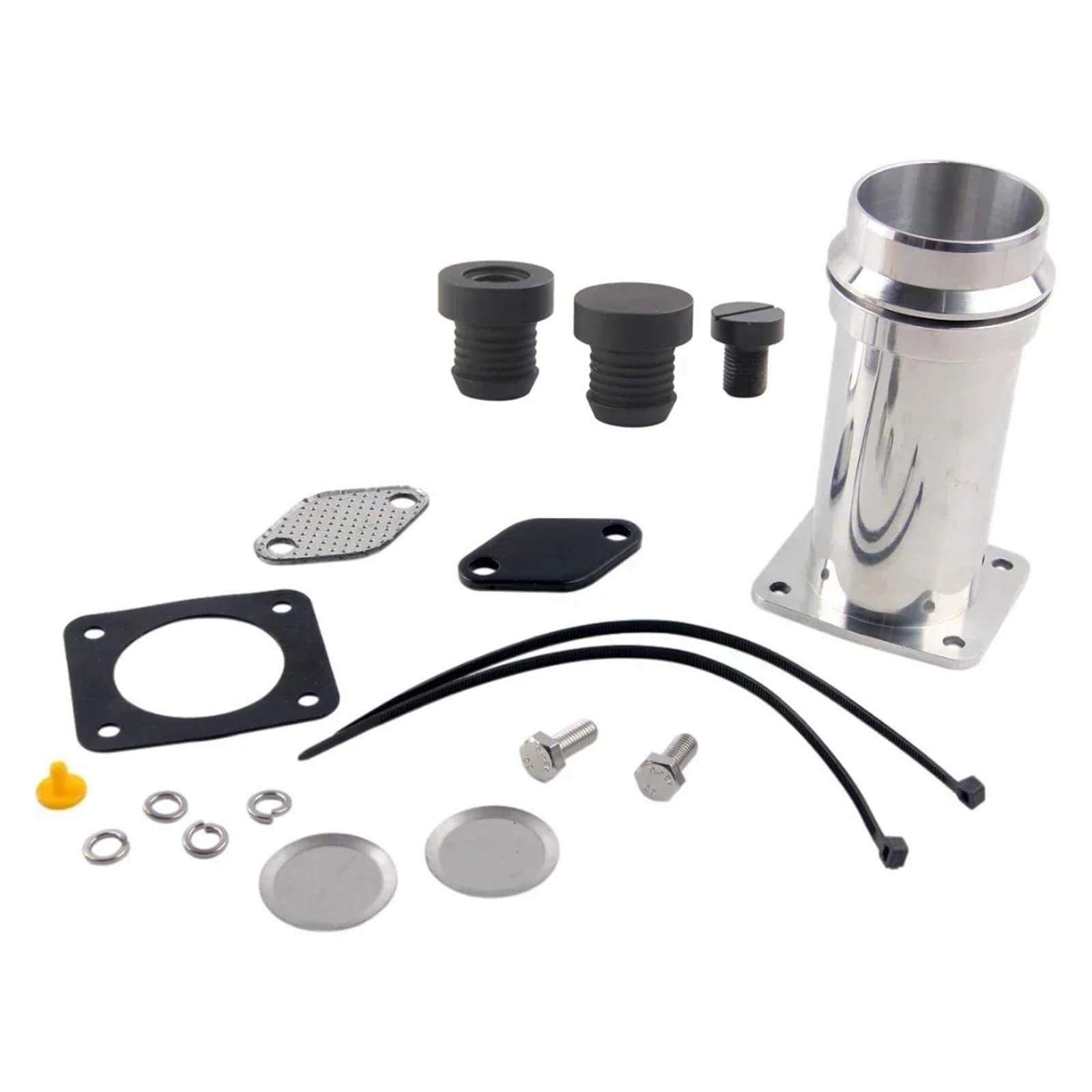 Sifusm Full Kits Egr Valve Recirculation Valves For Bmw E90 E60 E61 E83 M47n2 M57n2 1 3 5 7 Series Adapter Blanking Plugs Cooler Thermostat Bungs Kit(Full Kits)