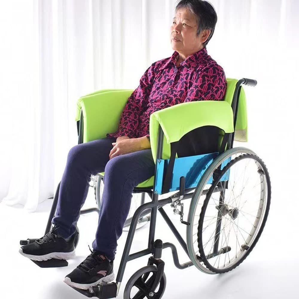 REMEK Cojin para Silla De Ruedas, Protector Cojín Antiescaras para Silla De Ruedas Respaldo Y Cojín del Asiento Cojines Antiescaras Confort