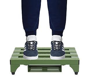 SOYAN 14" x 10.6" Aluminum Alloy Guitar Pedal Board with Power Supply Tray, Carry Bag & Mounting Tapes Included (Green, APB-14GN)