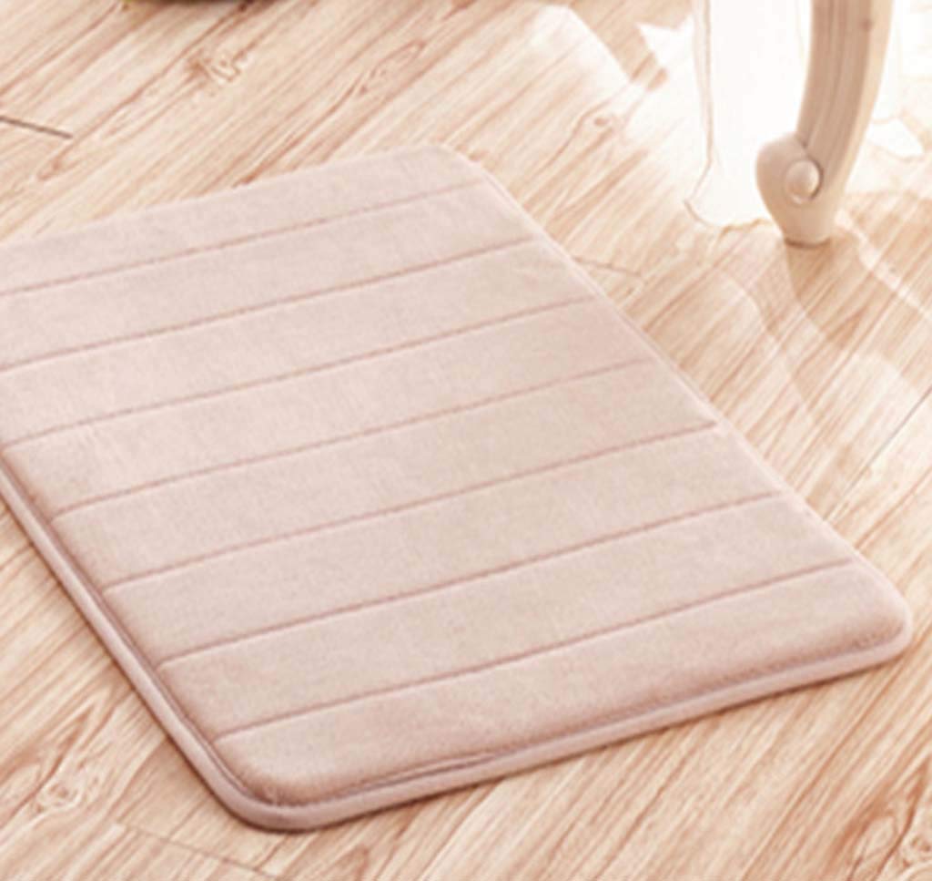 Tapis moqueurs à rebond lent antidérapant avec mousse à mémoire de forme
