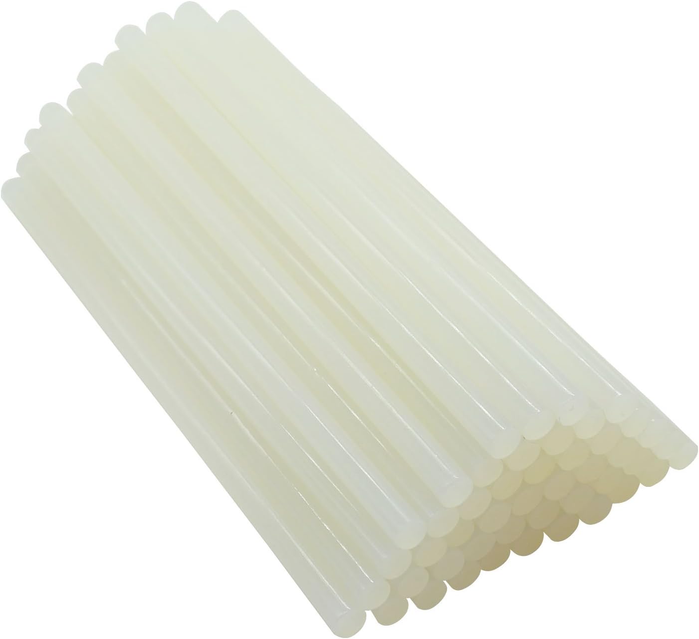 Autumn Love 11mm x 250mm Transparent Long EVA Hot Melt Glue Sticks use with Hot Glue Guns Pack of 20pcs