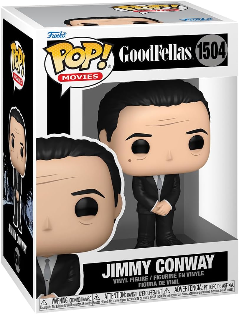 Pop! Movies: Goodfellas - Jimmy Conway - Goodfellas 1990 - Collectable Vinyl Figure - Gift Idea - Official Merchandise - Toys for Kids & Adults - Movies Fans - Model Figure for Collectors
