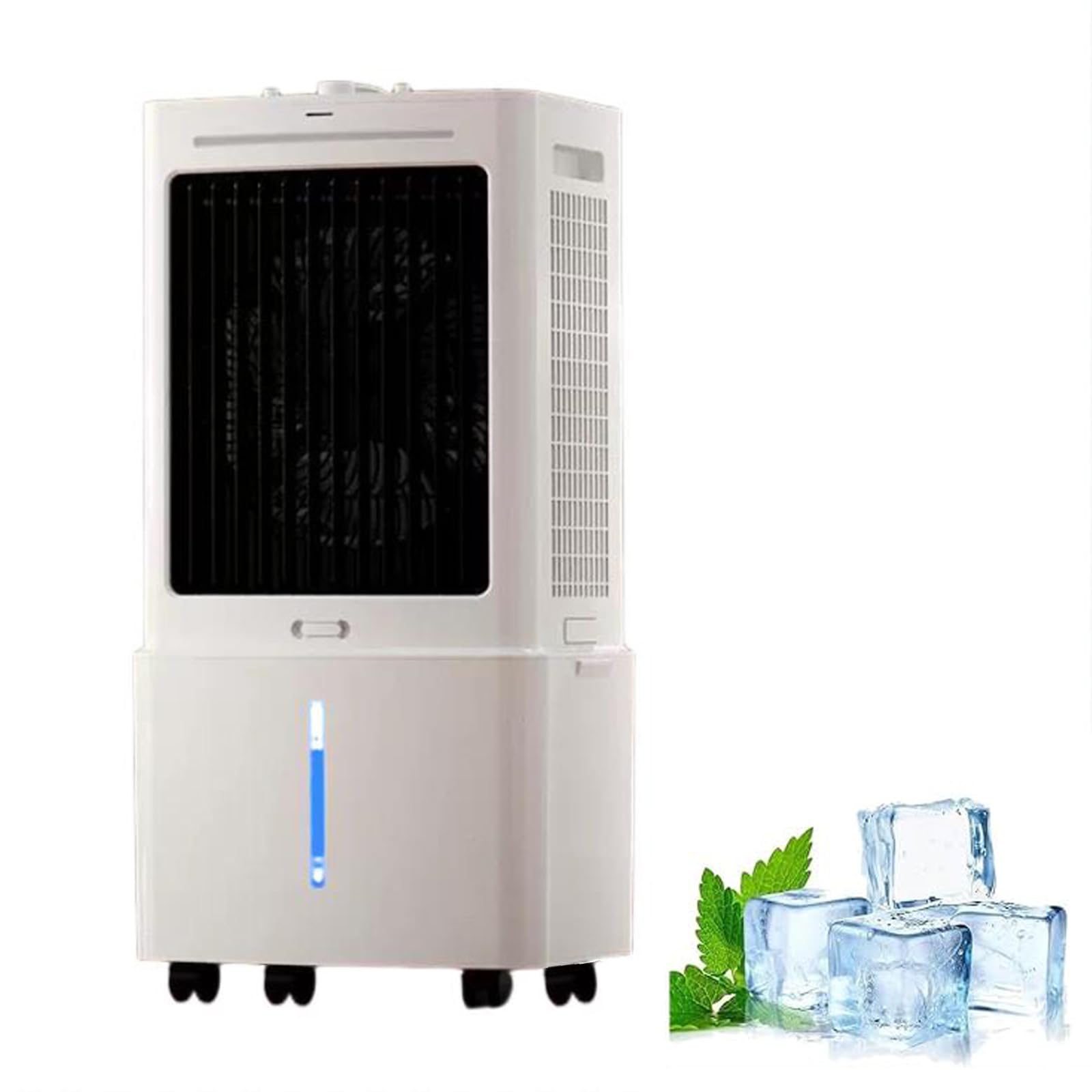 JATIBOSH Portable Evaporative Air Cooler, 3 in 1 Air Cooler/Fan/Humidifier Air Conditioner Fan with 25L WaterTank, 3 Speeds,12H Timer, 90° Oscillation, for Home Bedroom Office.