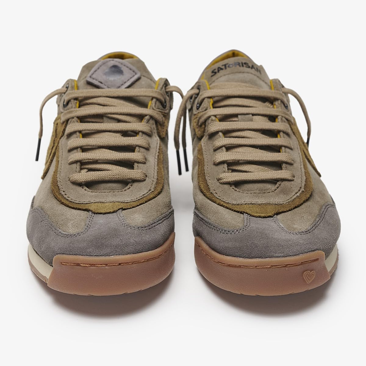 Satorisan - Ensō Suede - Casual Sneaker Herren und Damen - Vintage Leder Sportschuhe - Bequem, Nachhaltig und Dauerhaft
