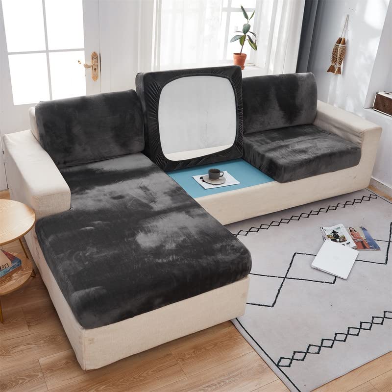 Soft Velvet Sofa Cushion Cover