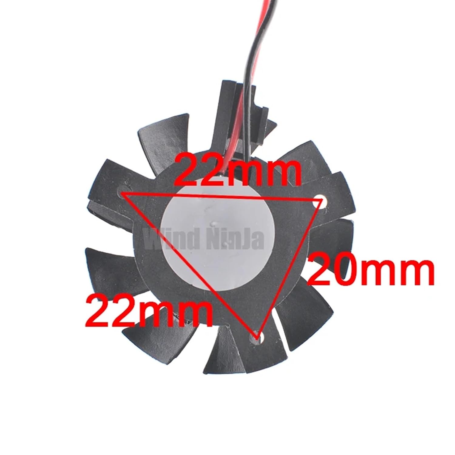 FS0504-S1212A06L 37mm 22x22x20mm DC5V 0.20A 1.0W Mainboard Heat Sink Cooling Fan for microcomputer Monitor Graphics Card