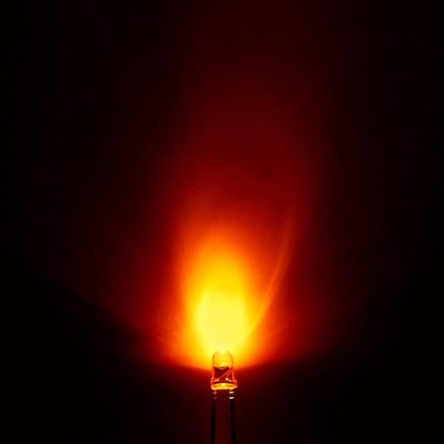 Miniatura 77 de CHANZON 100 unids 0.118 in blanco LED diodo luces (transparente redondo transparente DC 3V 20mA) iluminación brillante lámparas electrónica B)