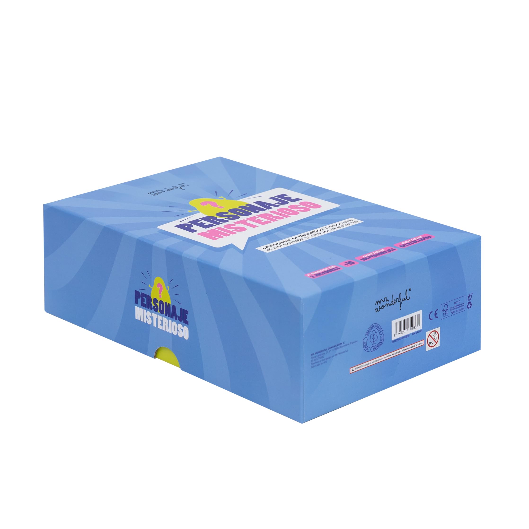 Mr. Wonderful - Card Game - Mystery Character - 100 Cards - Ages 2+ - Contains Instructions and Hourglass - Image 3