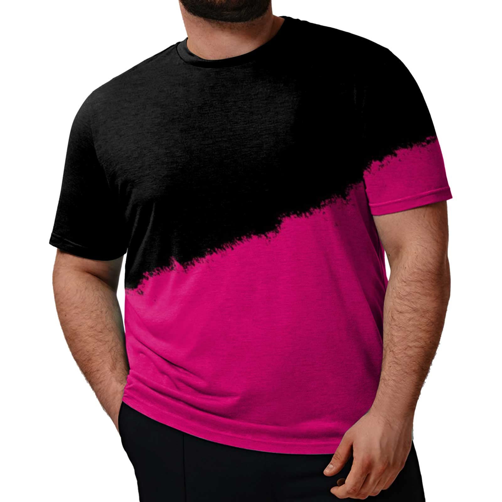 Polo Summer Casual Sport Speed Dry T Shirt Men Fashion Spring Summer Casual Plus Size Short Sleeve O Neck Printed T-Shirts Top Stripe Blouse Short Sleeve TopsShirt Slim Fit Man