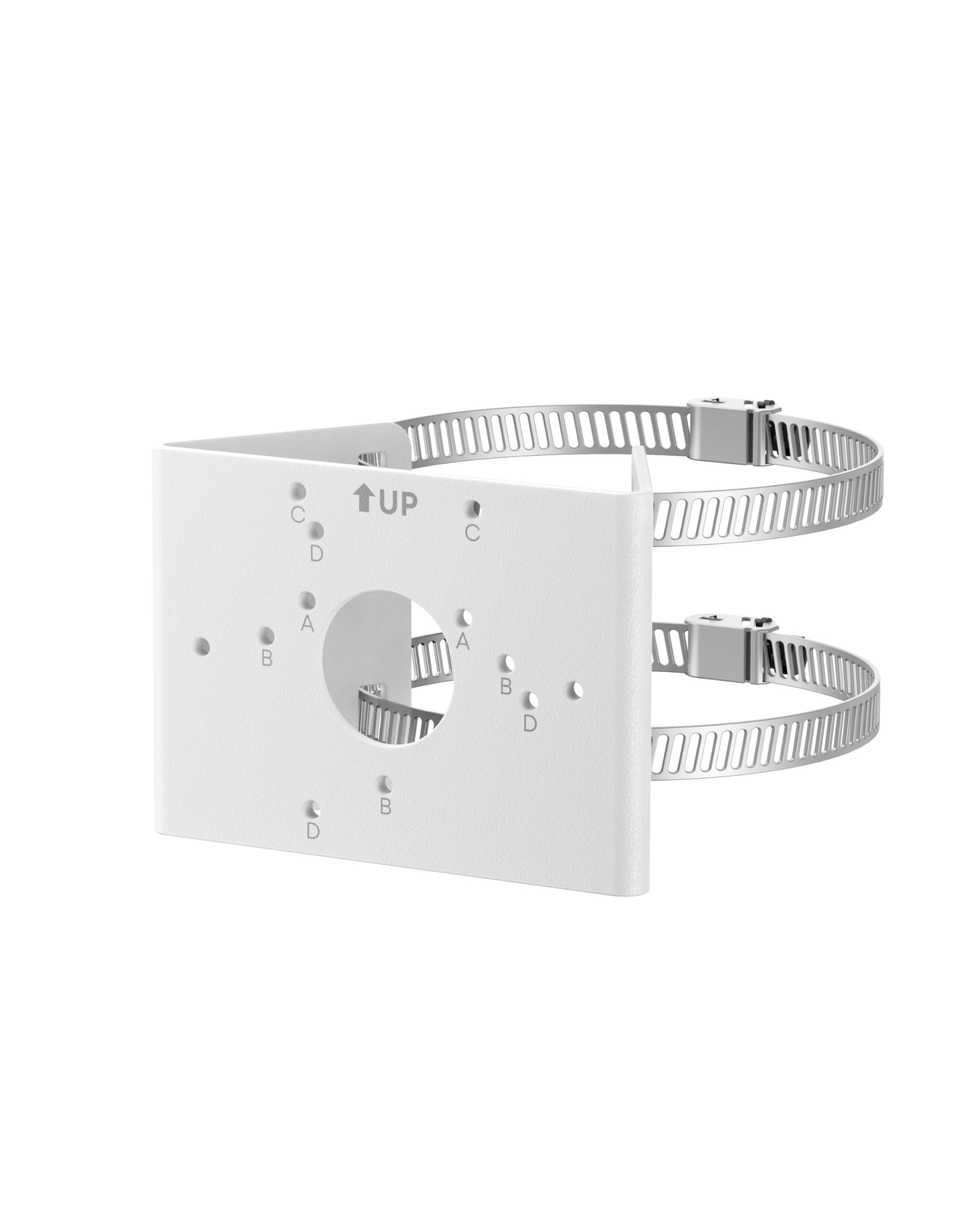 eufy Pole Mount Bracket (T870C), Metal Outdoor Adapter foor All eufy PoE Cameras, Select Wi-Fi Outdoor Cameras and LongRange Accessories, Expands Surveillance Coverage, Easy Installation