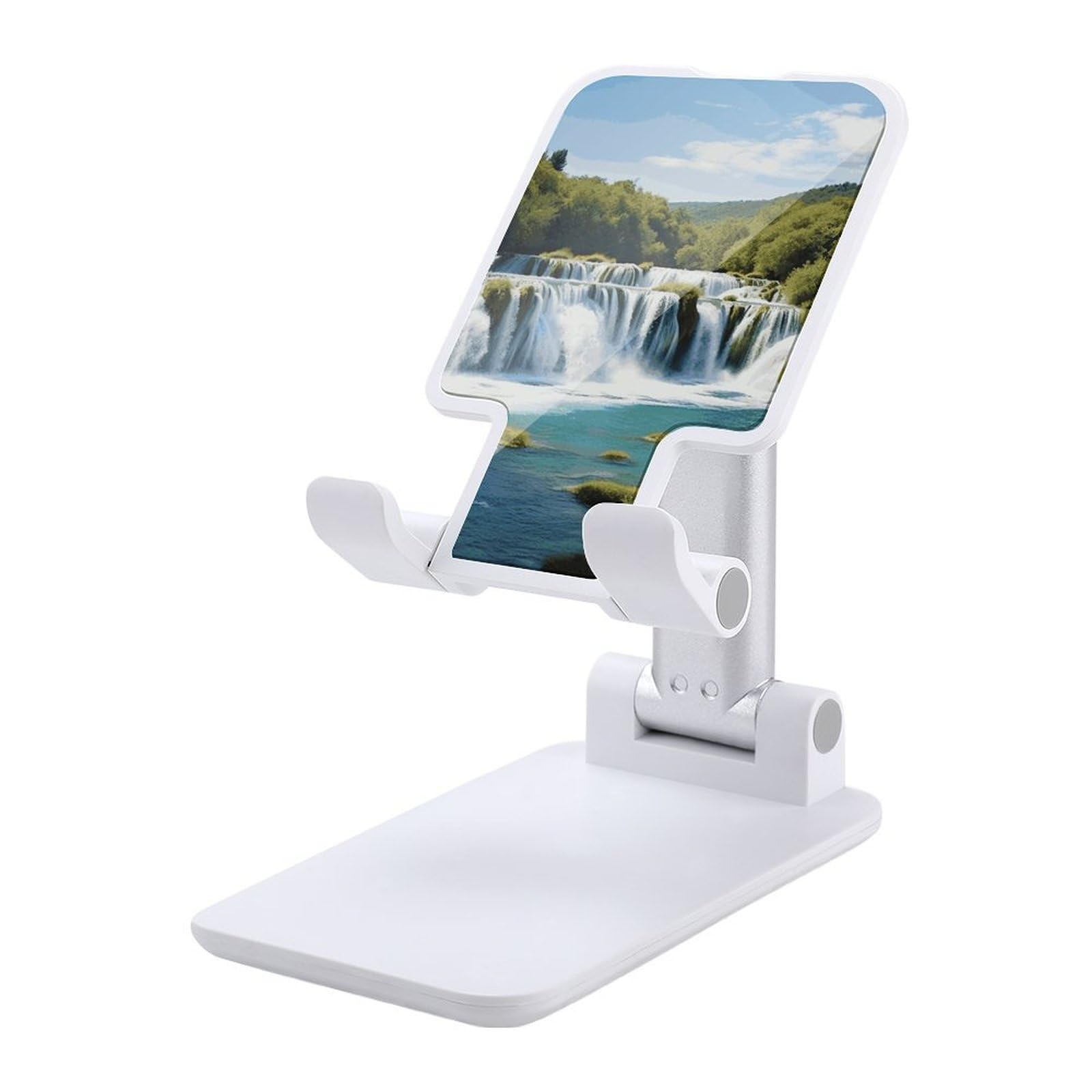 Support de téléphone de bureau ajustable pour éviter les douleurs de cou - 6