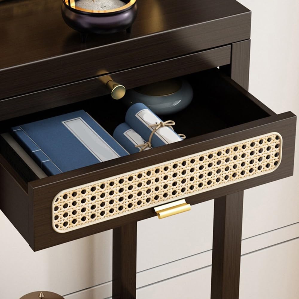 Tavola d'altare cinese Consolle stretta con cassetti tradizionale | Tavolino d'accento for l'arredamento(Piccolo)