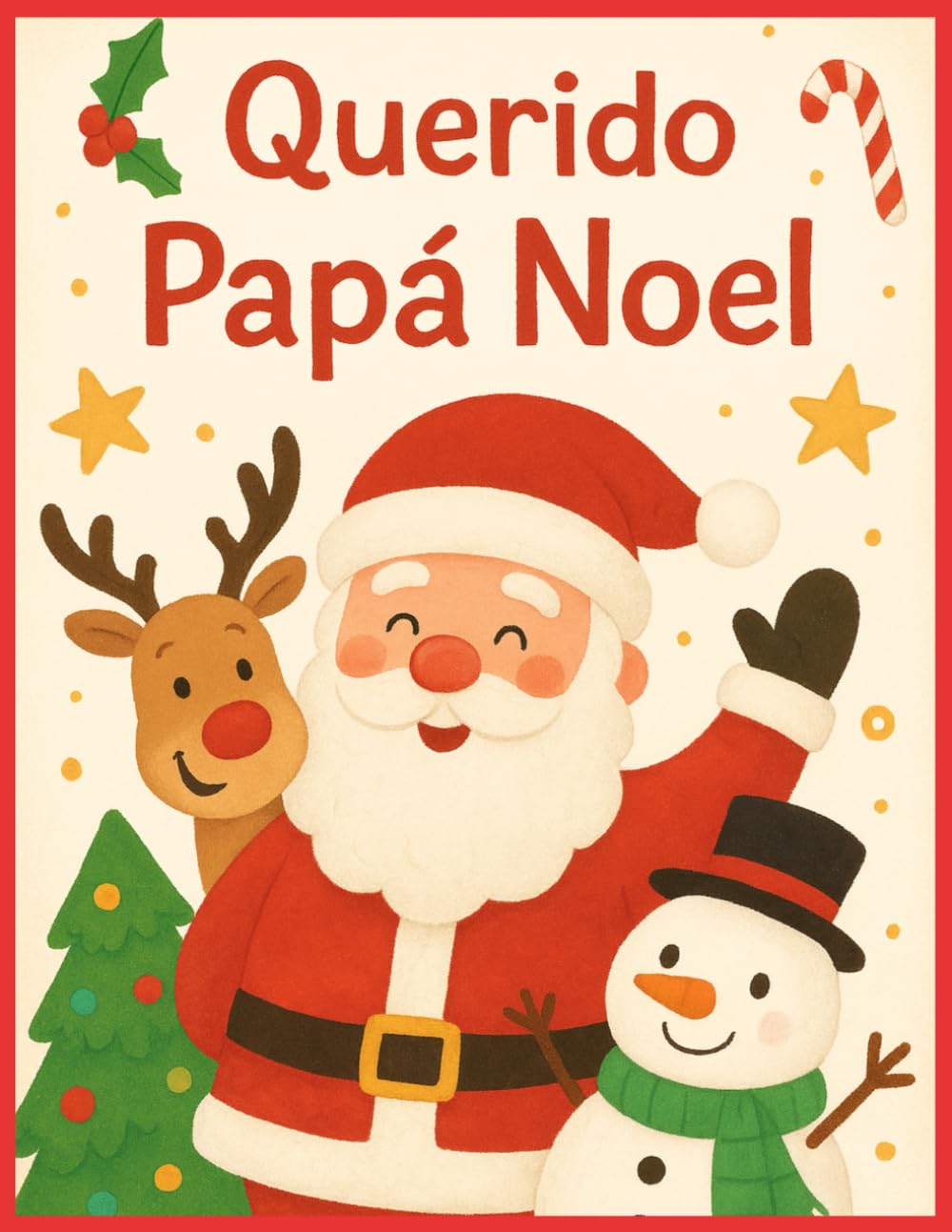 Querido Papá Noel: Libro de Actividades de Navidad para niños y niñas de 3 a 9 años
