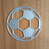 1pc Football Cutting Dies Cut Metal Scrapbooking Stencils Die for DIY Embossing Photo Album Decorative DIY Paper Cards Making Craft