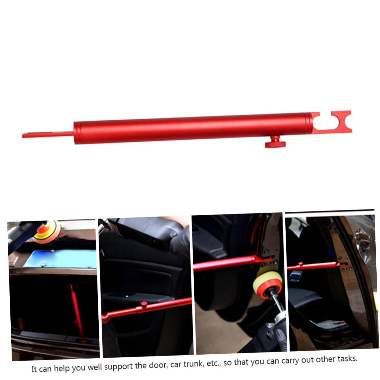 ABOOFAN Polishing Tool Accessories Car Back Box Support Rod Car Fixing Rod Lightweight Pole Stainless