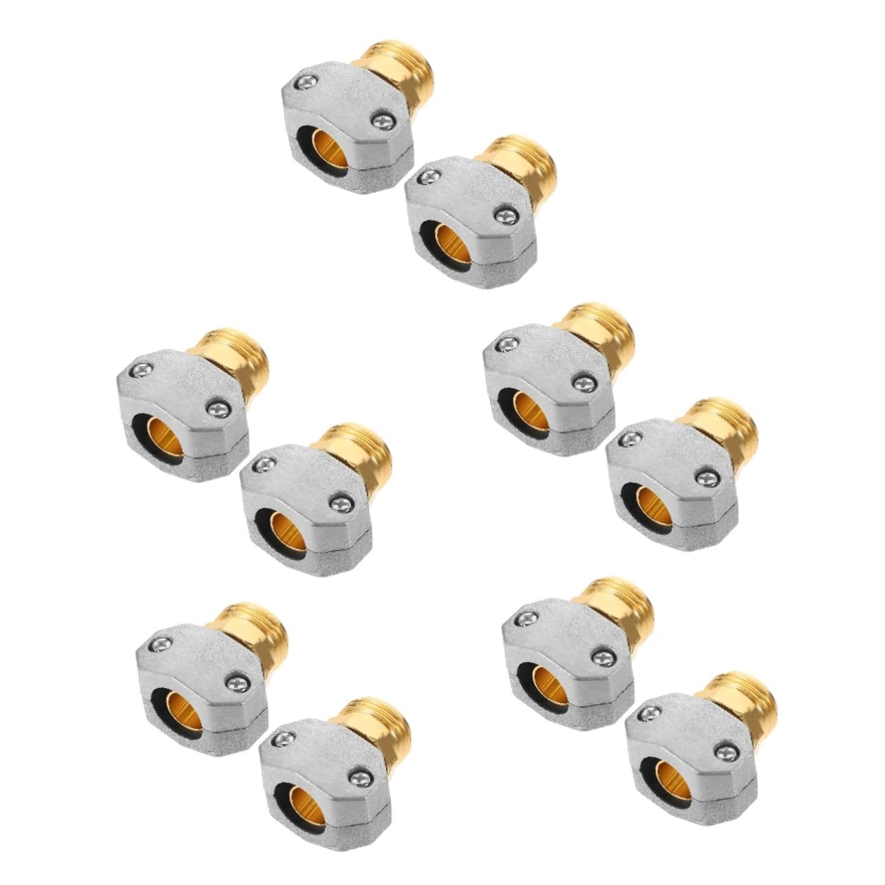 Raccords de réparation de tuyau de jardin connecteurs étanches Toddmomy