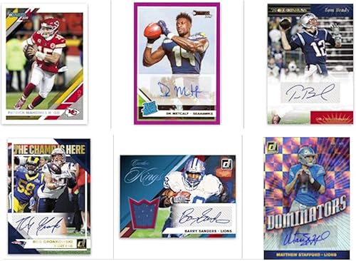 2019 Panini Donruss NFL Football BLASTER box (88 cards, ONE exclusive Memorabilia card per box)