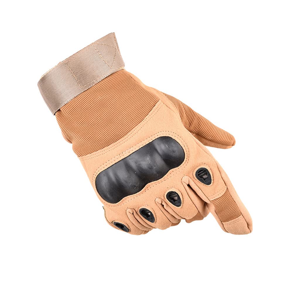 HYCOPROT Guantes Tácticos, Nudillos Protectores Transpirables Ligeros Guantes Militares al Aire Libre para Disparar, Cazar, Motociclismo, Escalada