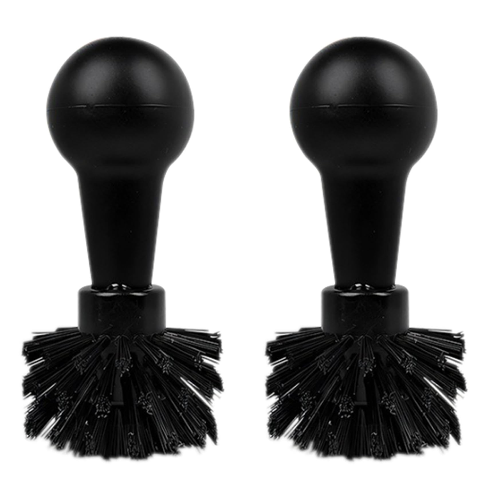 Vjsujehgy 2X Espresso Machine Portafilter Cleaning Brush Coffee Machine Cleaning Brushes Tools for 58mm Espresso Powder Brush B