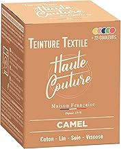 Teinture Textile Camel - 350g Tout-en-un - Prêt à l'emploi pour Vêtements et Tissus HAUTE COUTURE