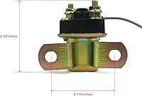 Vista 2 de The ROP Shop Relé solenoide de arranque para motor de montaje Polaris Scrambler 500 4X4 1997-2004