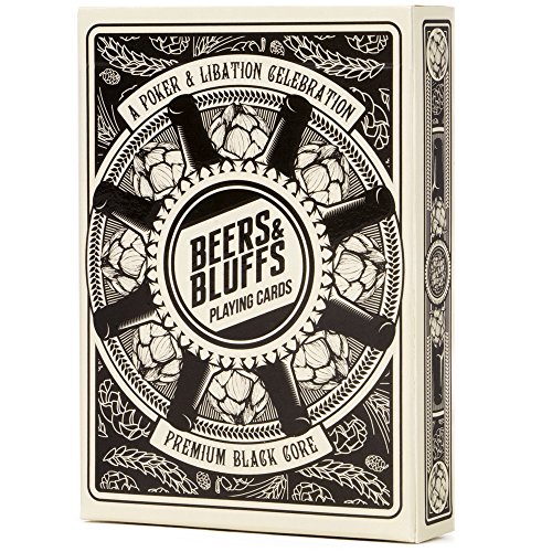 Baraja de Cartas Premium Beers & Bluffs con Tarjeta Bonus