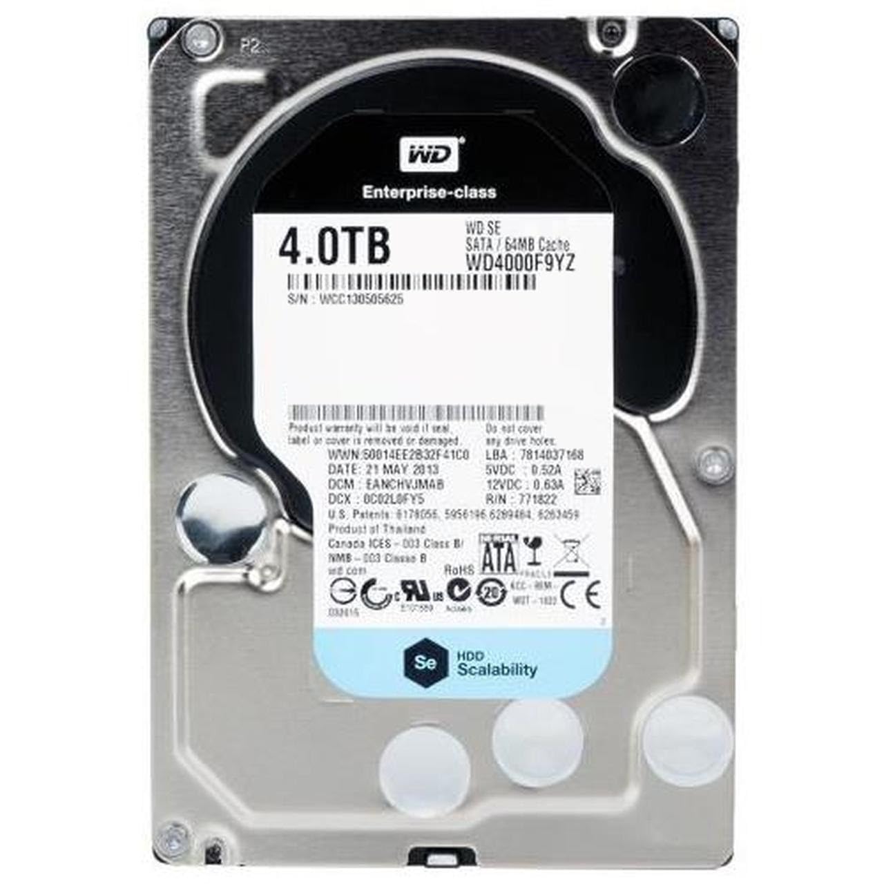 Hard Disk 4TB SATA. Black Enterprise Class. 7200 RPM. Best for Desktop/CCTV 4000F9YZ (B0D2HXGQSL) Amazon Price History, Amazon Price Tracker