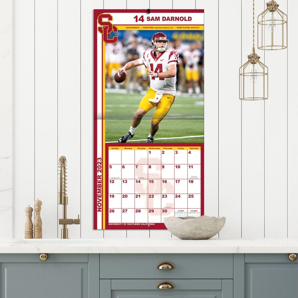 Amazon.com : Usc Trojans 2024 12x12 Team Wall Calendar : Office Products