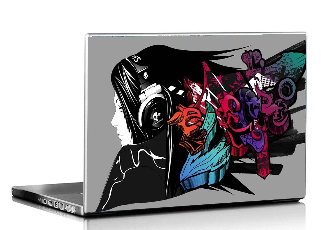 See full amazon price history chart for PIXELARTZ Laptop Skin - Vector Girl with Headphones -HD Quality-15.6 Inches - Multi-Colour PIXELARTZ Laptop Skin - Vector Girl with Headphones -HD Quality-15.6 Inches - Multi-Colour (B071FFDZY9) Amazon Price History, Amazon Price Tracker