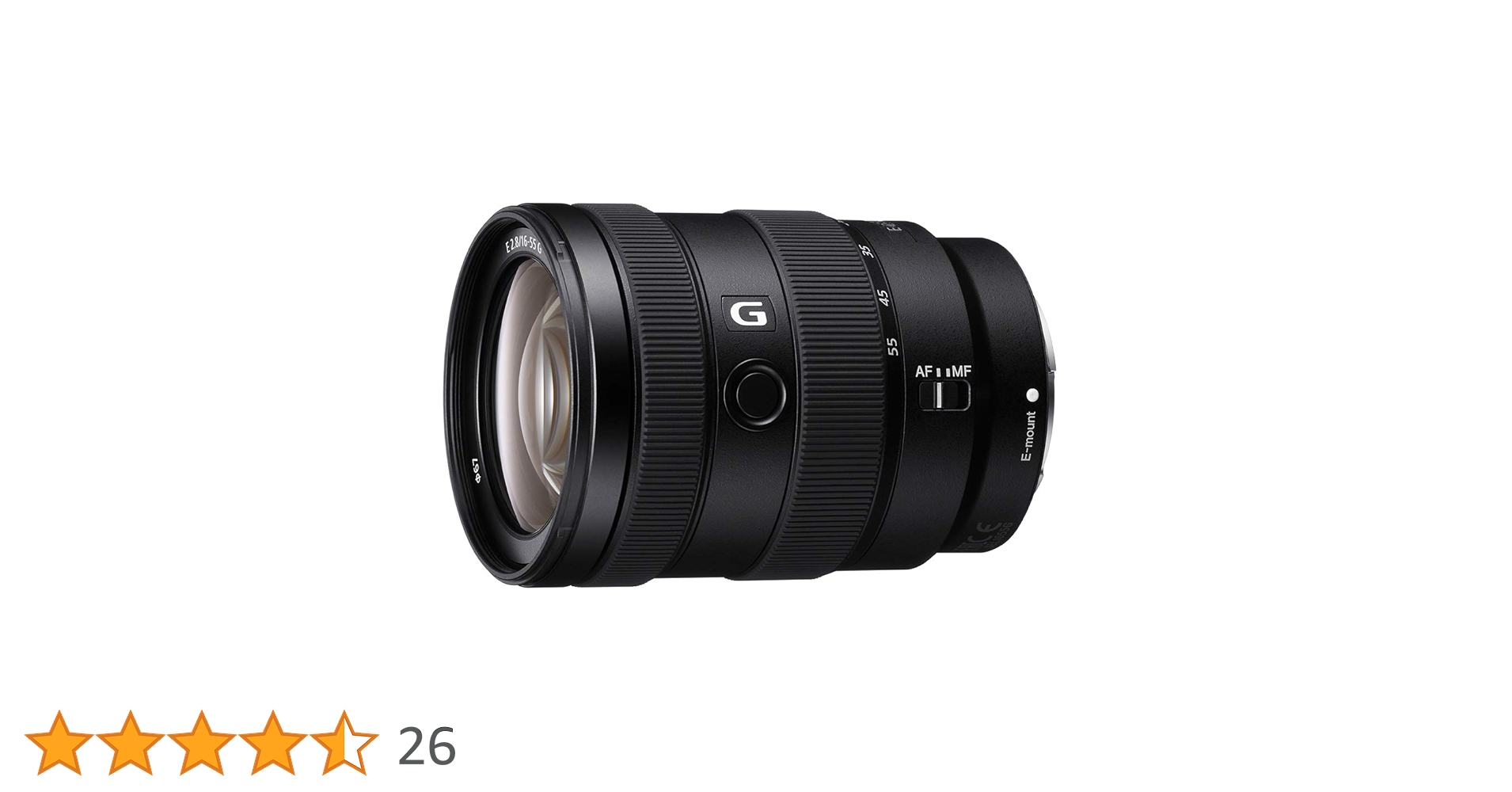 Amazon | SONY(ソニー) 標準ズームレンズ APS-C E 16-55mm F2.8 G G