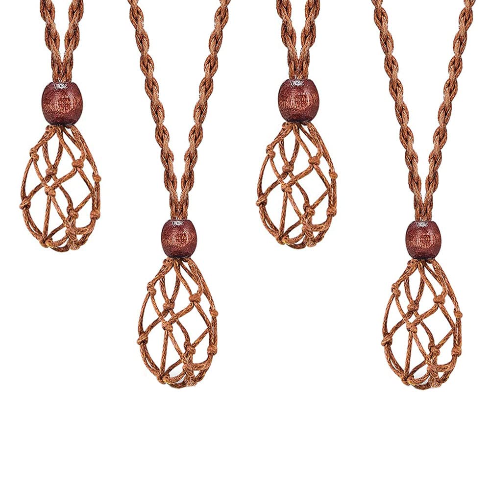 WEWAYSMILE Rohstein Halsketten Schnüre - 2 Stück 30 Zoll Für Deine Schmuckkreationen