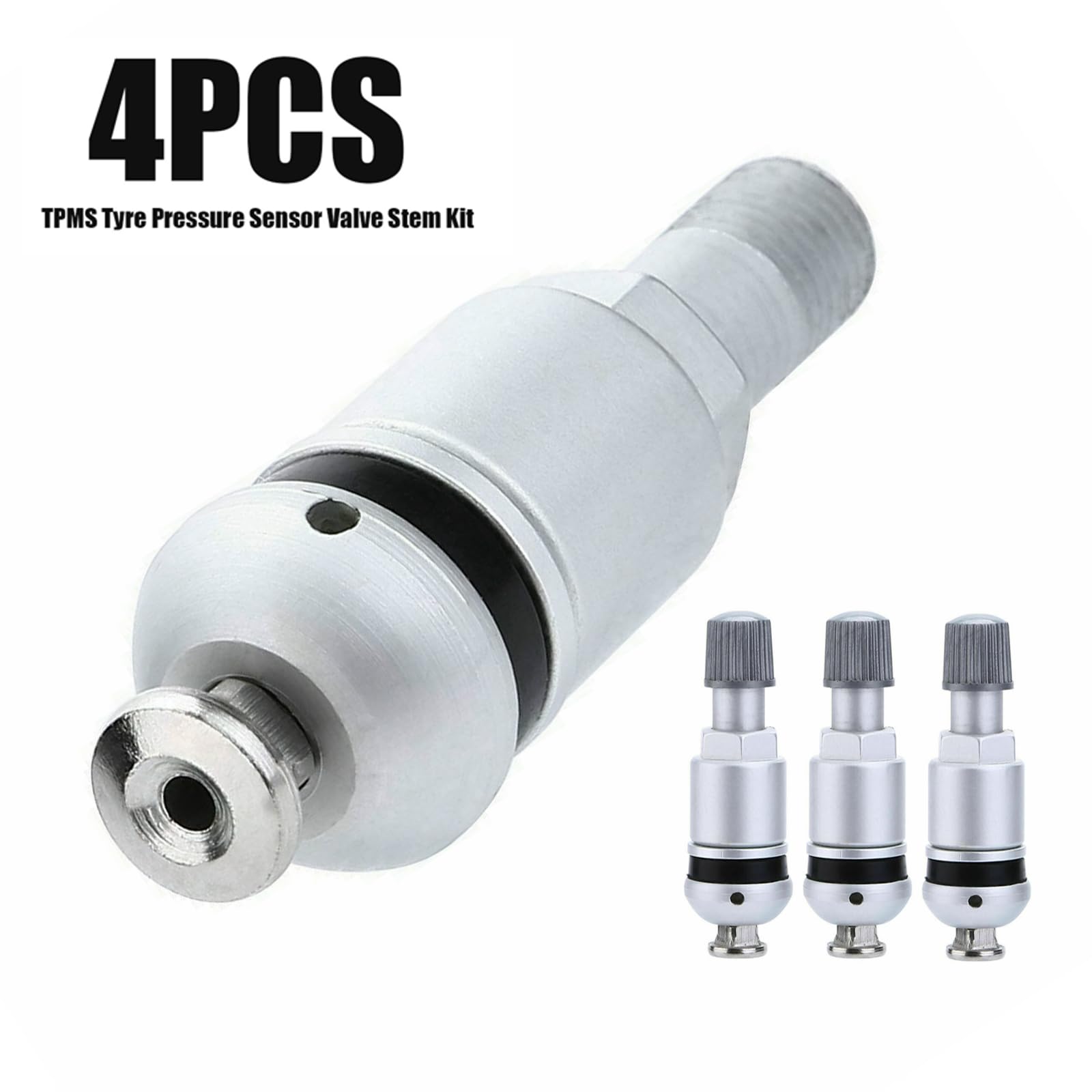 4 sensores de presión de neumáticos con tornillo en T para TPMS BMW 3 5 6 Series X3 X5