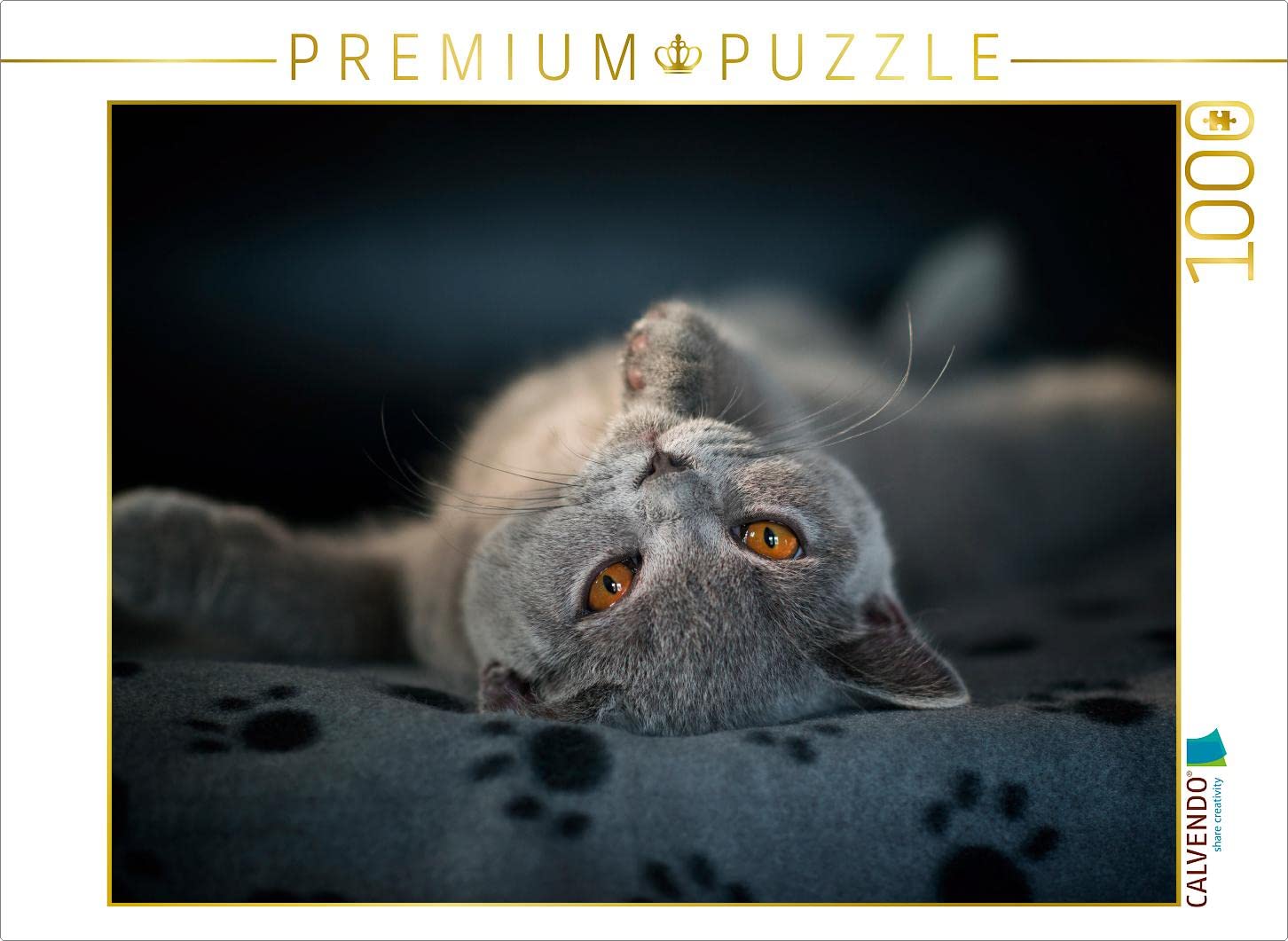 CALVENDO Puzzle 'Bärige Schmusetiger' – 1000 Teile, 64 X 48 Cm, Hochwertiges Foto-Puzzle