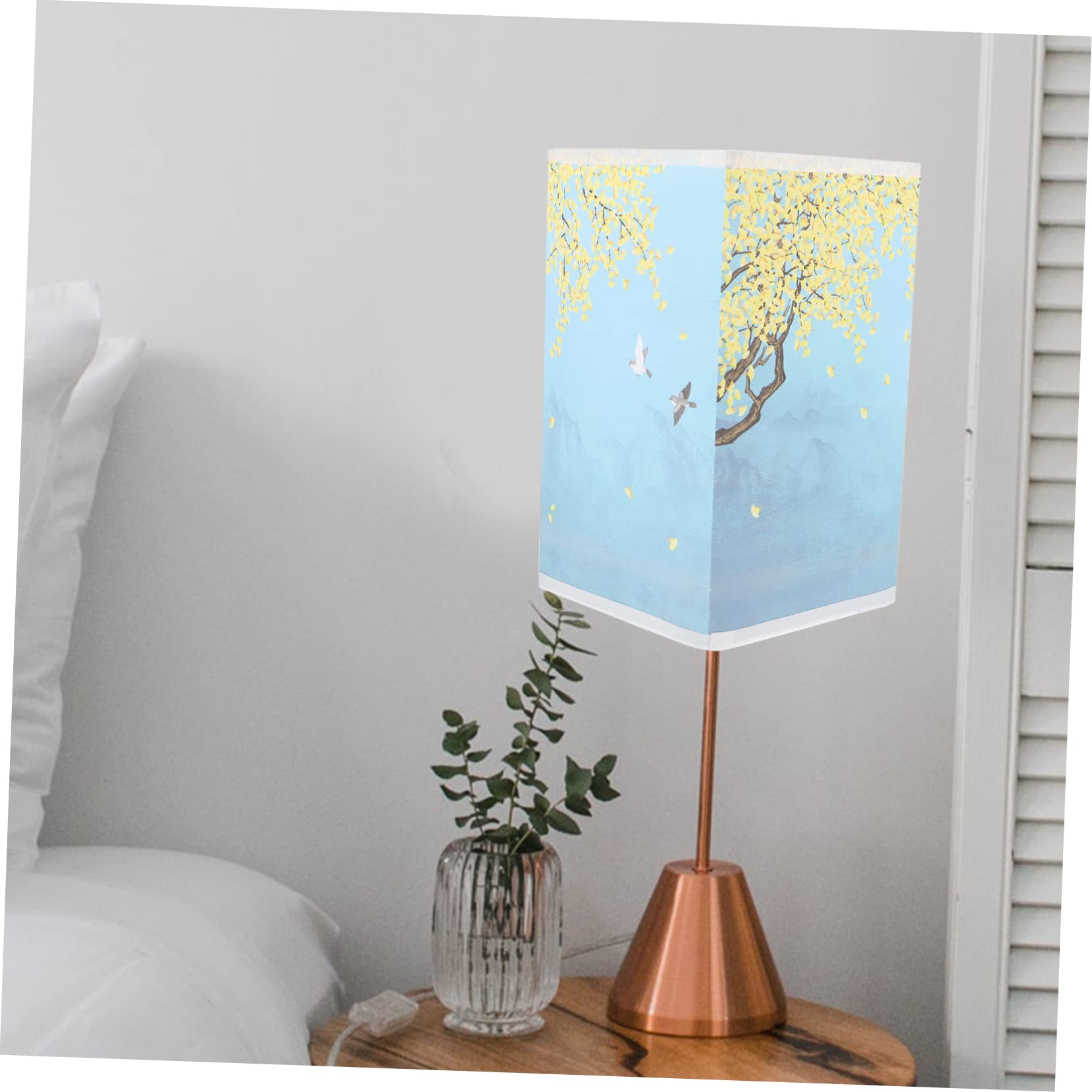 Klosz do lampy kwadratowej Klosze lamp podłogowych stołowej Lampa ścienna z lnu nocna biurkowa Tkanina E27 Okrągły klosz