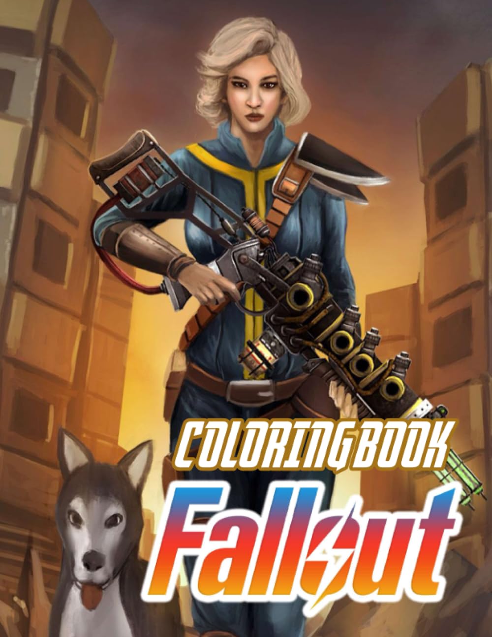 Coloring Book: Awesome Coloring Book For Adults, Childrens, Teens Who Likes To Color