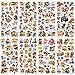 3D Puffy Sticker Paw Patrol, 8 Blätter Aufkleber Set Kinder, Niedliches Dog Stickeralbum mit 200+ Kleine Stickers