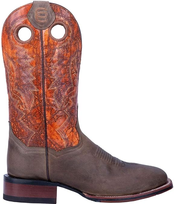 Dan Post Deuce Leather Mens Comfort Square Toe Western Boots DP4560