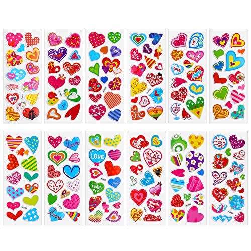 320 Adesivi Floreali In Resina 3D – Per Scrapbooking, Diari, Laptop – Fiori Assortiti