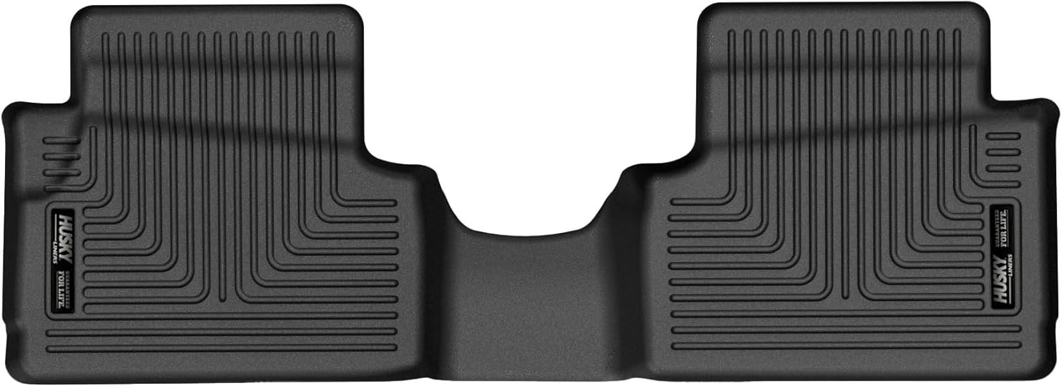 Husky Liners Weatherbeater Floor Mats | Fits 2022-2026 Ford Maverick (Full Hybrid EV-Gas) | 2nd Row, 1-pc Black - 16831