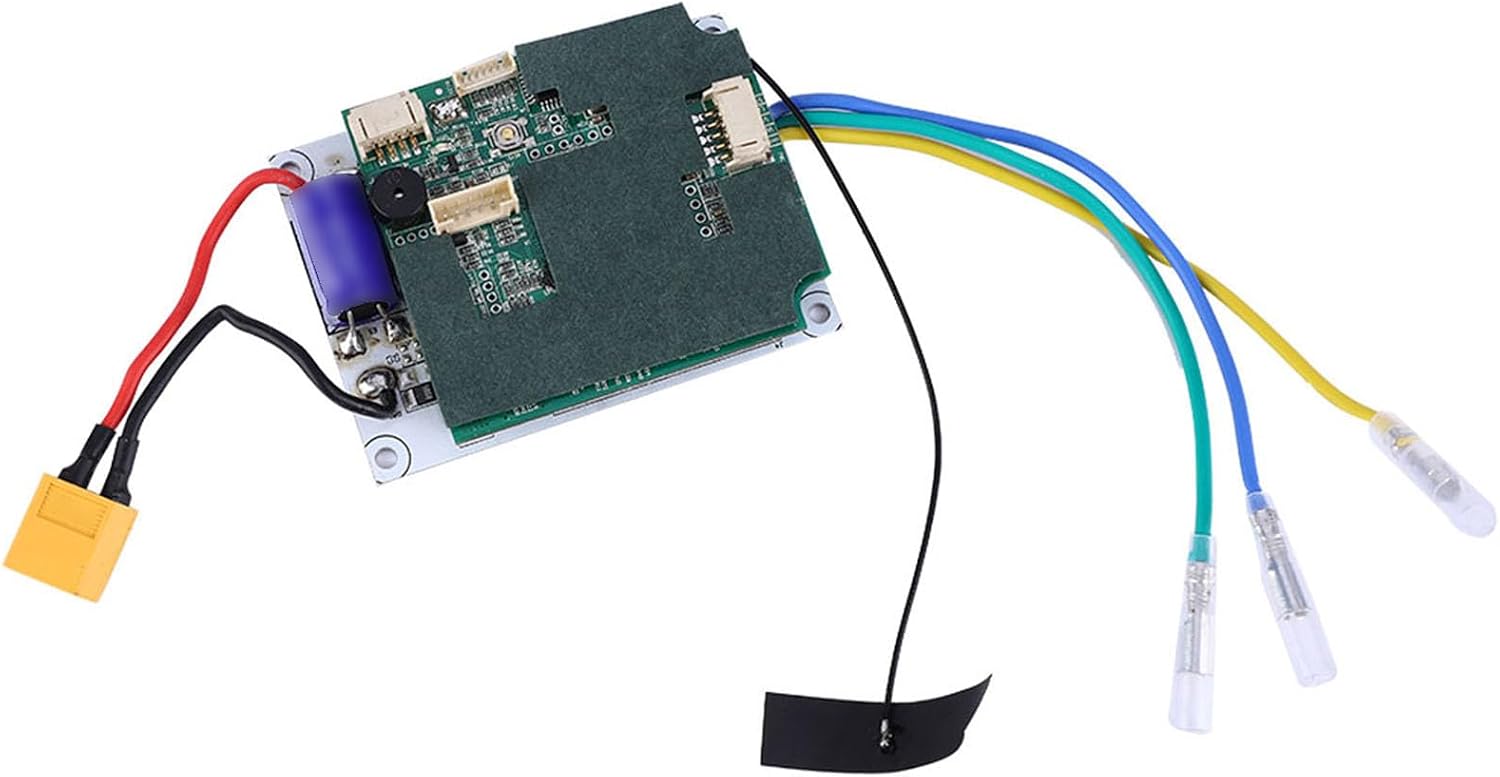 CHICIRIS Electric Skateboard Control System, Single Drive ESC Mainboard with Remote Receiver Module, for Electric Longboard Skateboard Replacement Parts